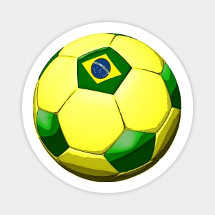 Brazil Soccer Magnet